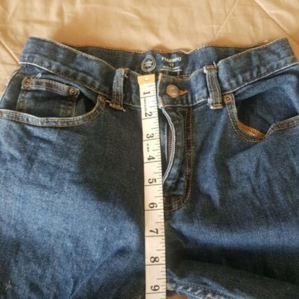 Wonder Nation Boys Size 12 Straight Fit  Denim Jeans - Picture 9 of 12